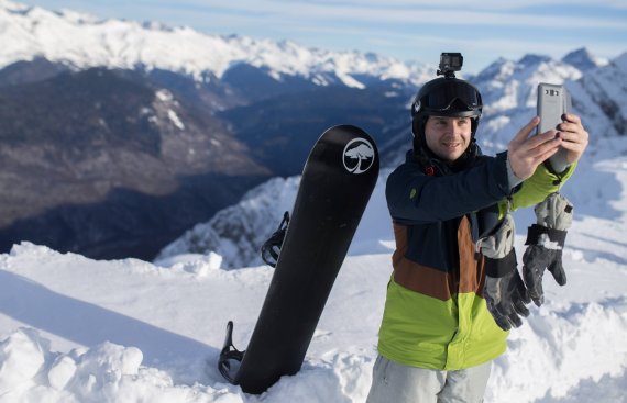 Influencers are attractive partners for outdoor and winter sports companies.