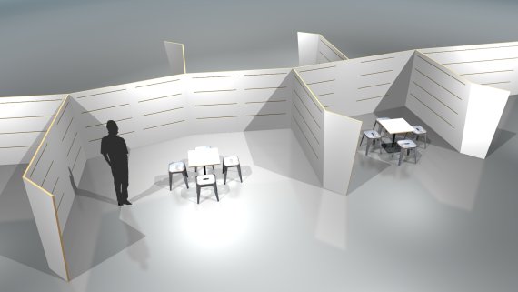 Example booth