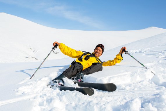 Mit dem Können kommen beim Skifahren auch die Sicherheit – und der Spaß.