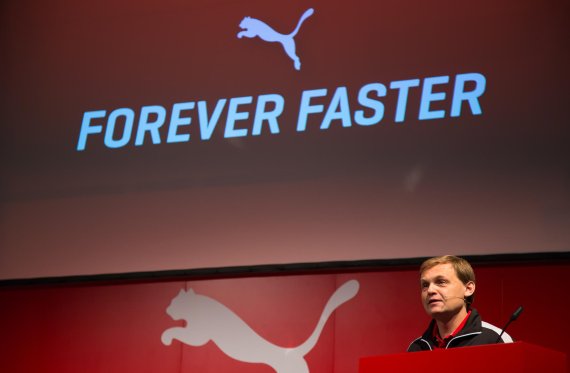 CEO Bjørn Gulden sees Puma as on a good path.
