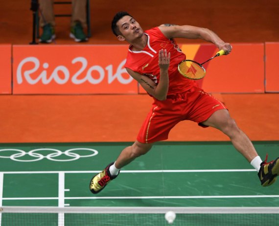 Badminton-Ass Lin Dan ist in China eine Sport-Ikone.