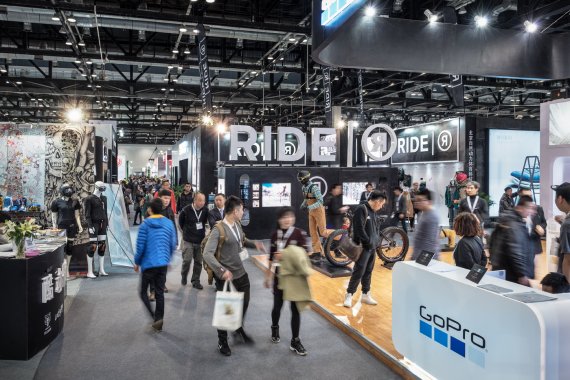 Exhibition stand at ISPO Beijing