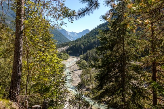 View of the Isar valley