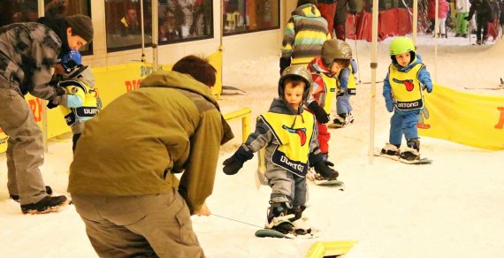 A fun introduction to winter sports, that is the principle of World Snow Day