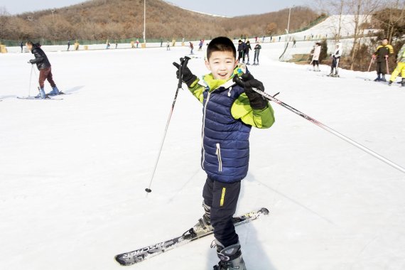 Skiing is booming in China.