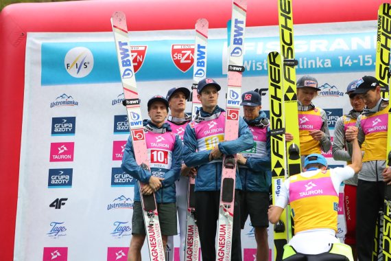 Die Skispringer aus Norwegen haben die BWT-Ski getestet - und waren damit erfolgreich