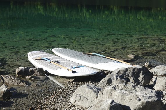 Schwere, sperrige Bretter, ade: Inflatable Boards fürs Stand Up Paddling