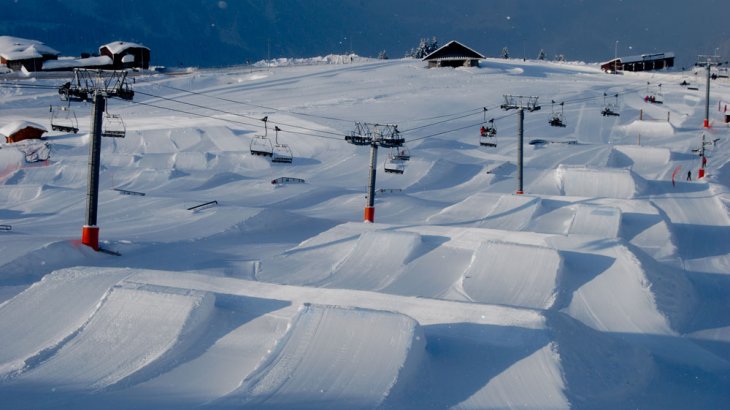 Als einer der ersten Snowparks in Europa zählt Avoriaz auch heute noch zu den Top-Freestyle-Adressen. Mit verschiedenen Parks unterteilt nach Schwierigkeit und dem Burton Stash Park ist viel Abwechslung geboten.