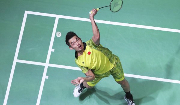 Ein Star in China: Badminton-Ass Lin Dan.