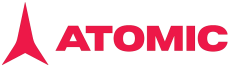 Atomic Logo in Rot