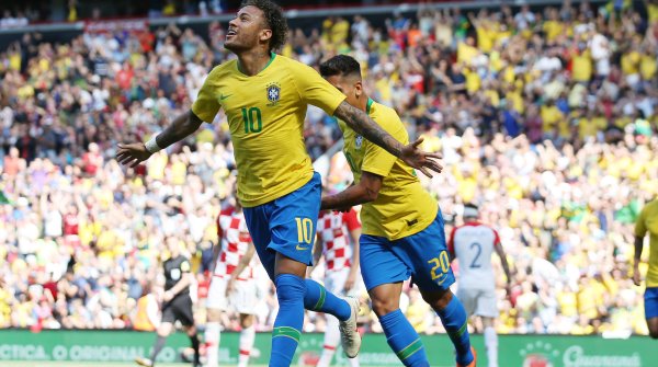 Neymar ist der große Hoffnungsträger der Brasilianer bei der WM.