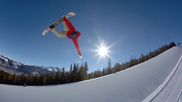 Breckenridge in Colorado gilt als der beste Snowpark der Welt.