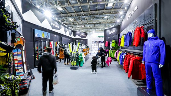Example of booth at ISPO Beijing