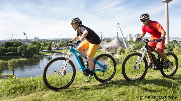 E-MTBs can also be tested on the mountain at E-Bike Days