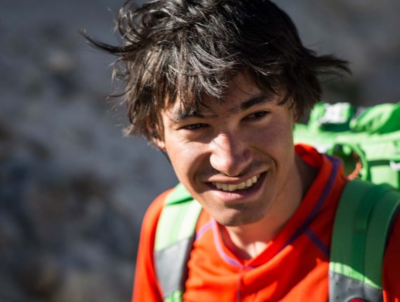 The Alpinist David Lama. 