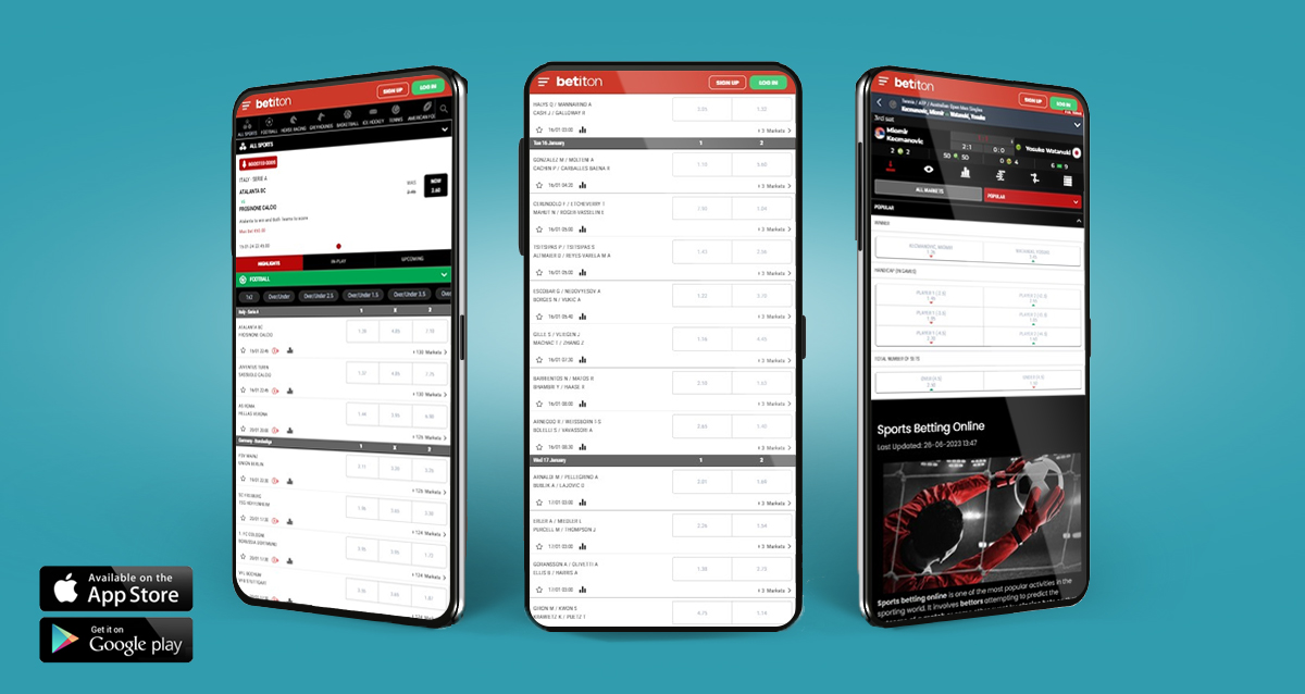 The Betiton mobile betting app