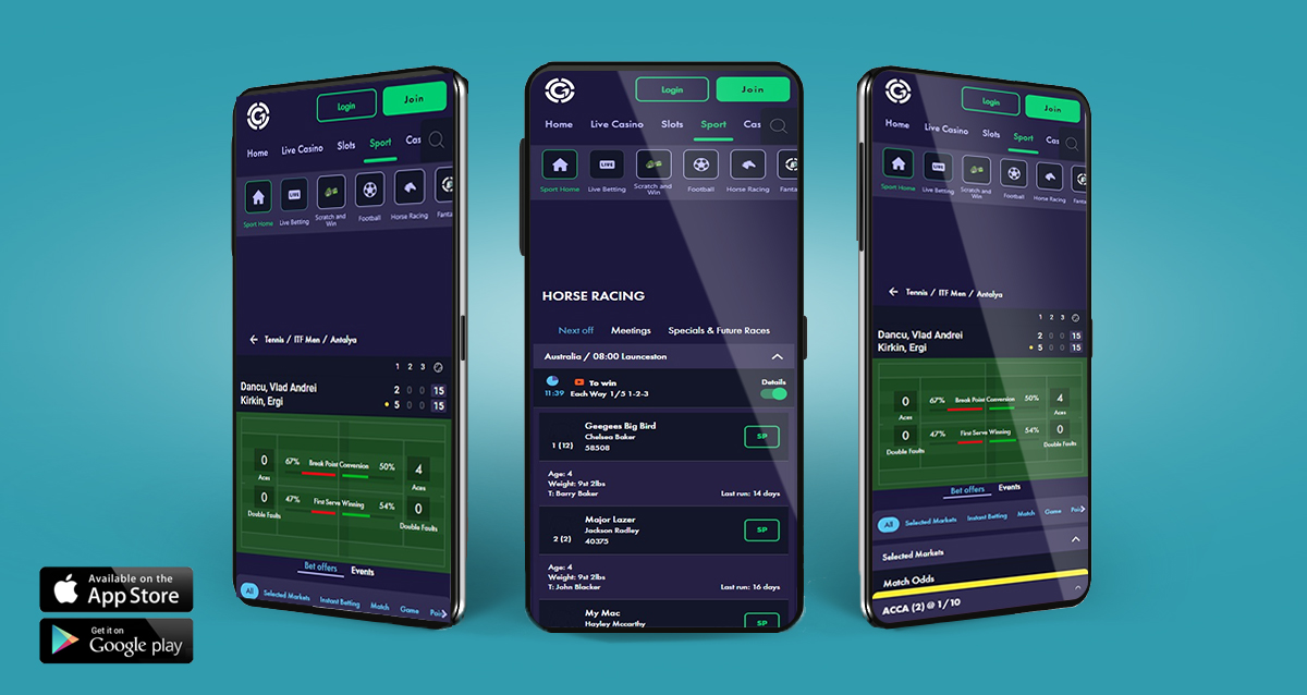  The Grosvenor mobile betting app
