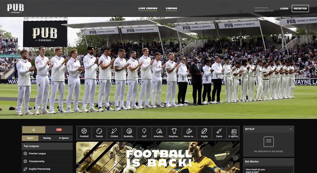 Sports Betting On The Pub Sports Website