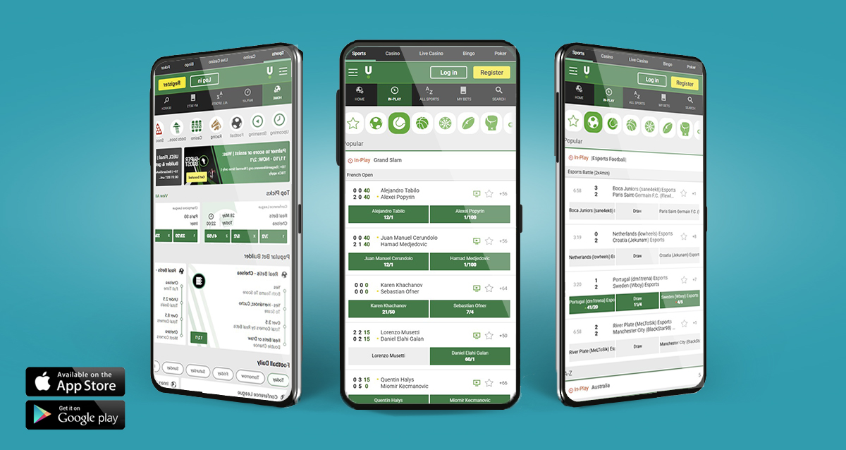 The Unibet mobile betting app