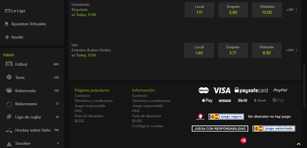 Métodos de pago de apuestas con retirada instantánea en Bet777