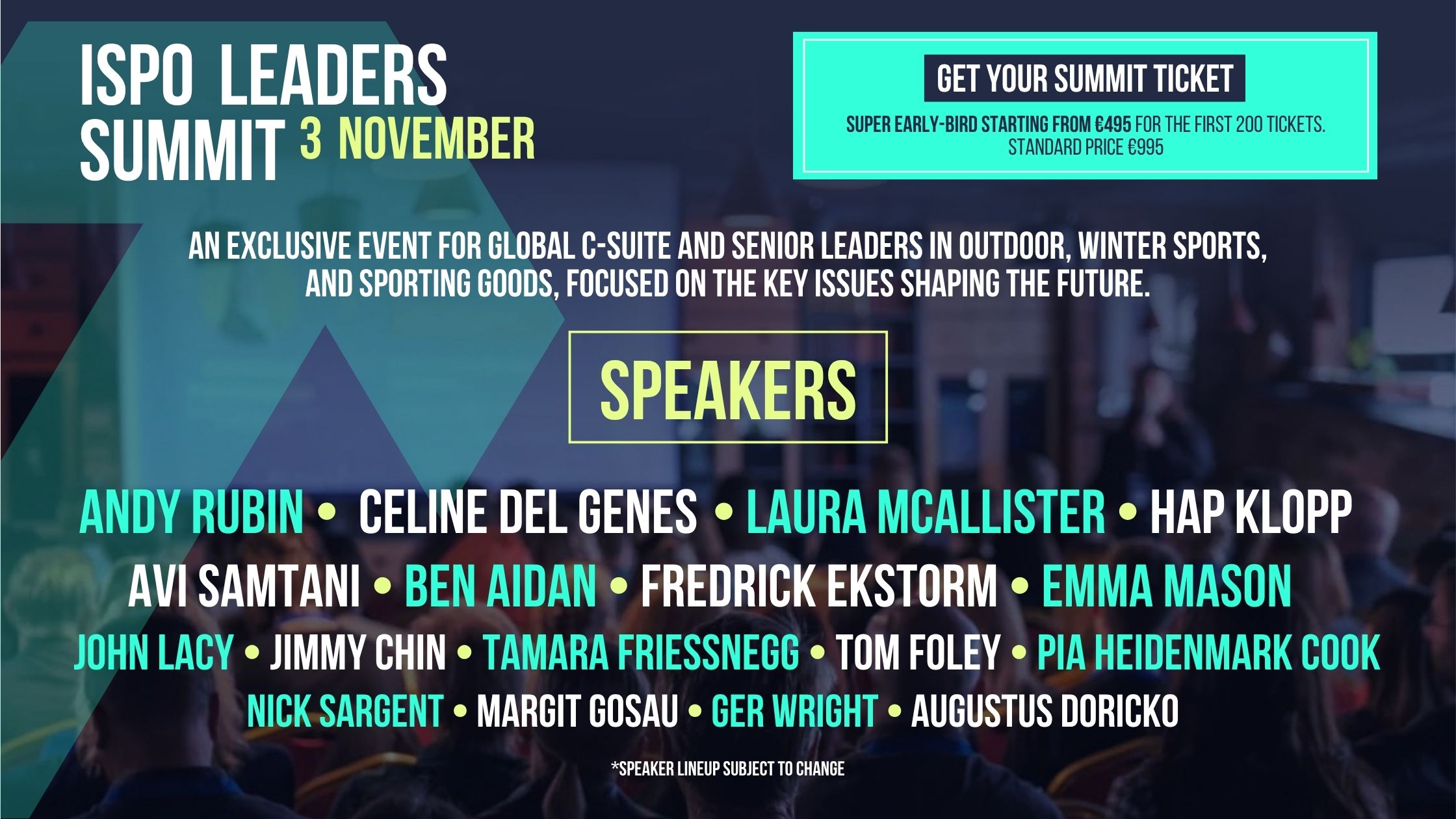 ISPO Leaders Summit