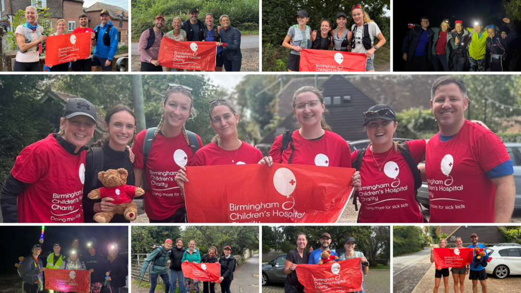 100 Miles, through the night: Raccoon Media Group completes gruelling South Downs relay for Birmingham Children’s Hospital