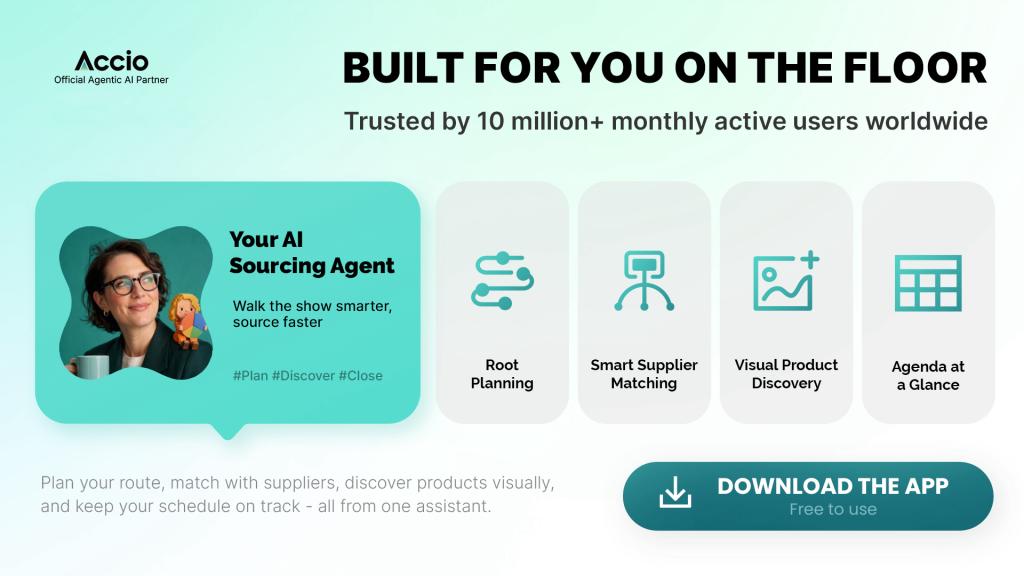 Alibaba’s Accio launches AI ‘Exhibition Agent’ for ISPO