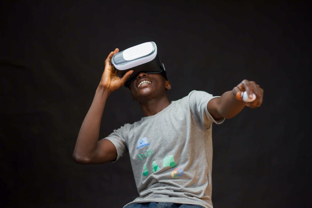 More real movement with virtual reality