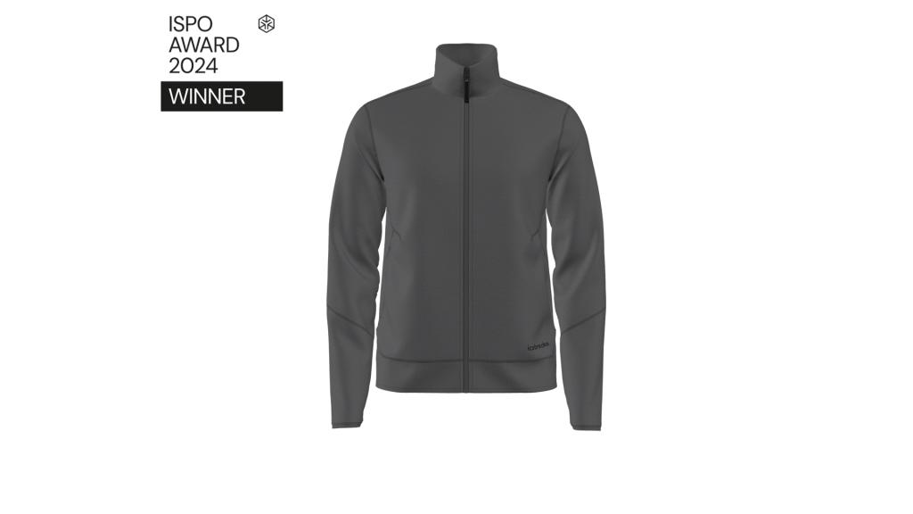 Winner of the ISPO Award 2024: The Merino Blend 800 RealFleece™ Classic Pile LS Zip from icebreaker