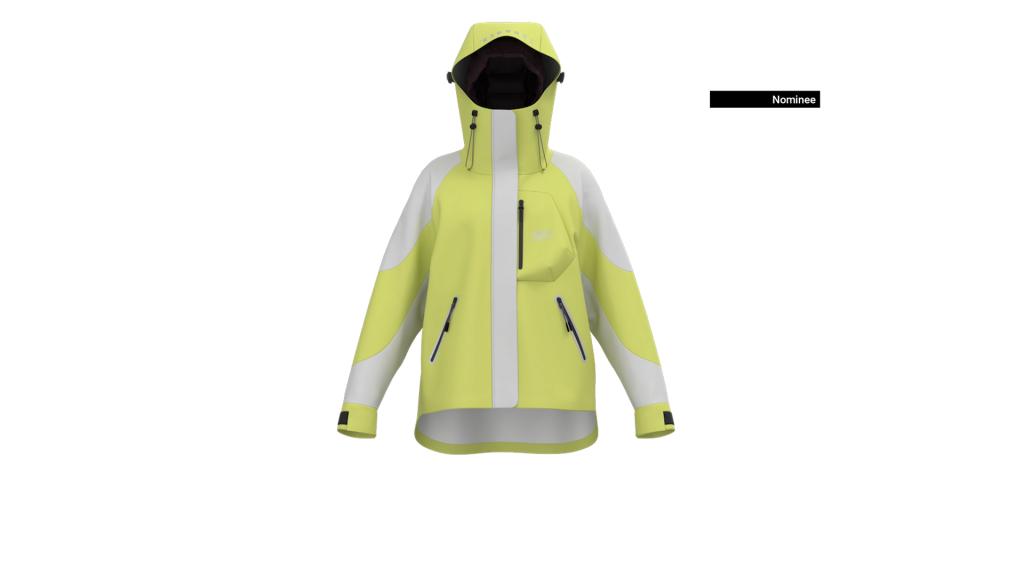 Multifunctional down jacket with integrated backpack