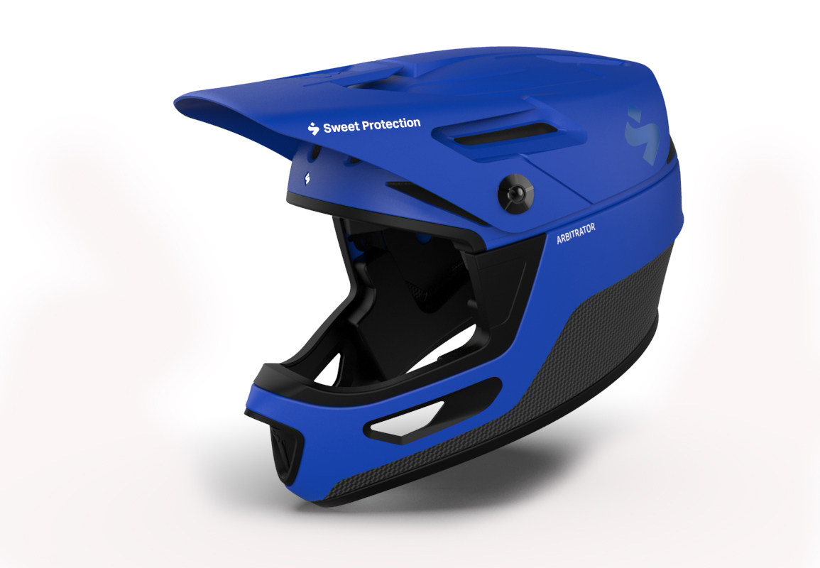 Der Abitrator MIPS in der Downhill-Variante mit Fullface-Schutz Der Abitrator MIPS in der Downhill-Variante mit Fullface-Schutz
