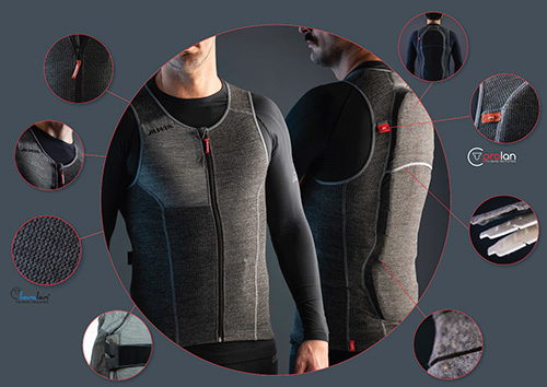 ISPO Award Alpina Sports Prolan Vest Details ISPO Award Alpina Sports Prolan Vest Details