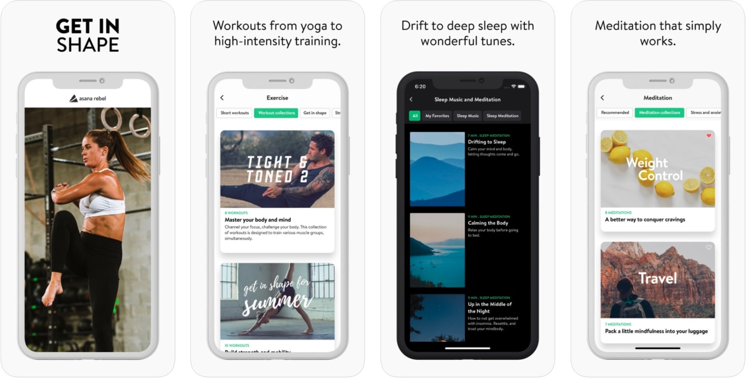 Asana Rebel Asana Rebel App Screenshots