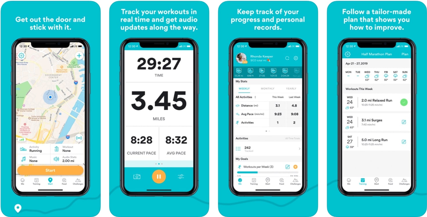 Asics Runkeeper Asics Runkeeper Fitness App Screenshots