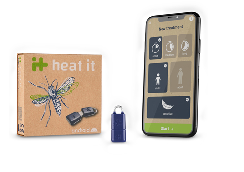 heat it® - The smart treatment for insect bites 
