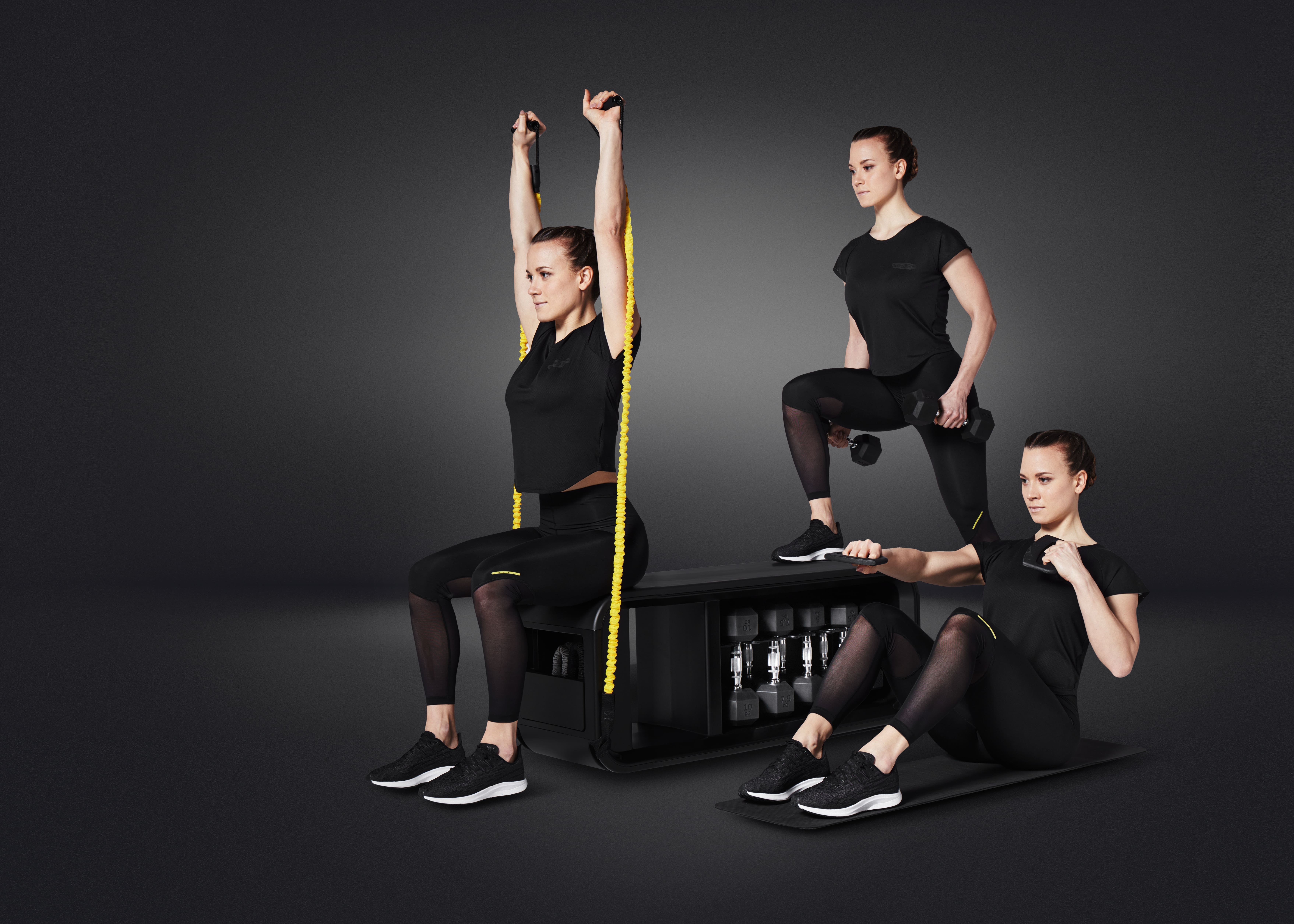 Technogym Bench  The perfect home fitness workout + storage