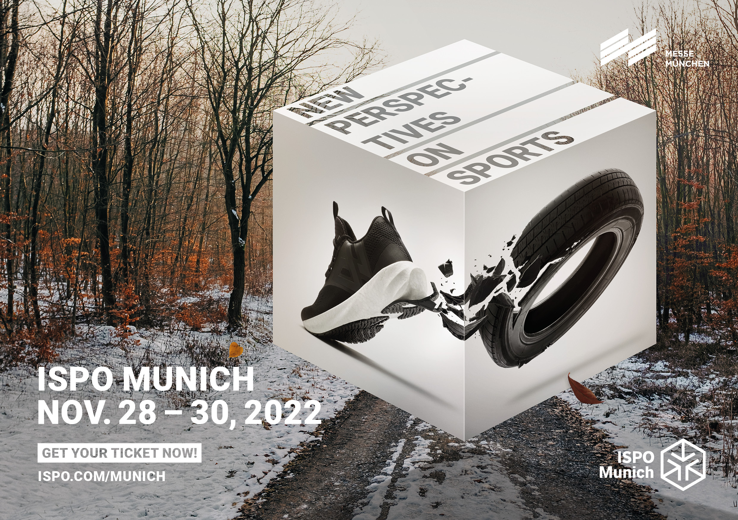 New Perspectives on Sports - das ist das Motto der ISPO Munich 2022 New Perspectives on Sports - das ist das Motto de ISPO Munich 2022
