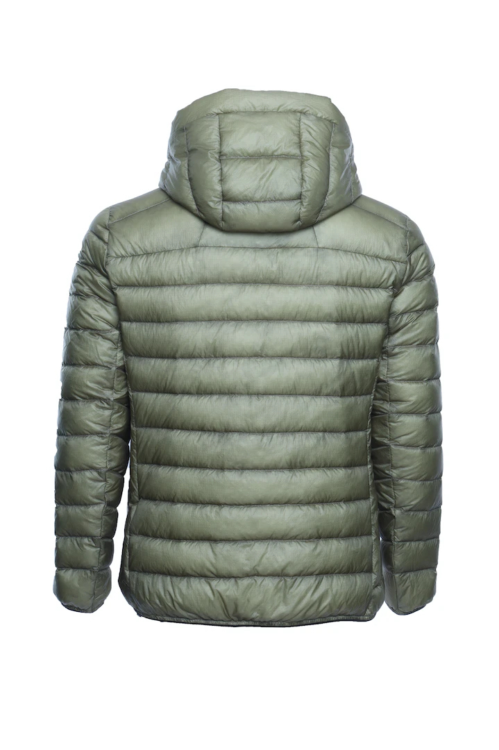 The Tanboer Superlight Down Jacket, a light down jacket for an