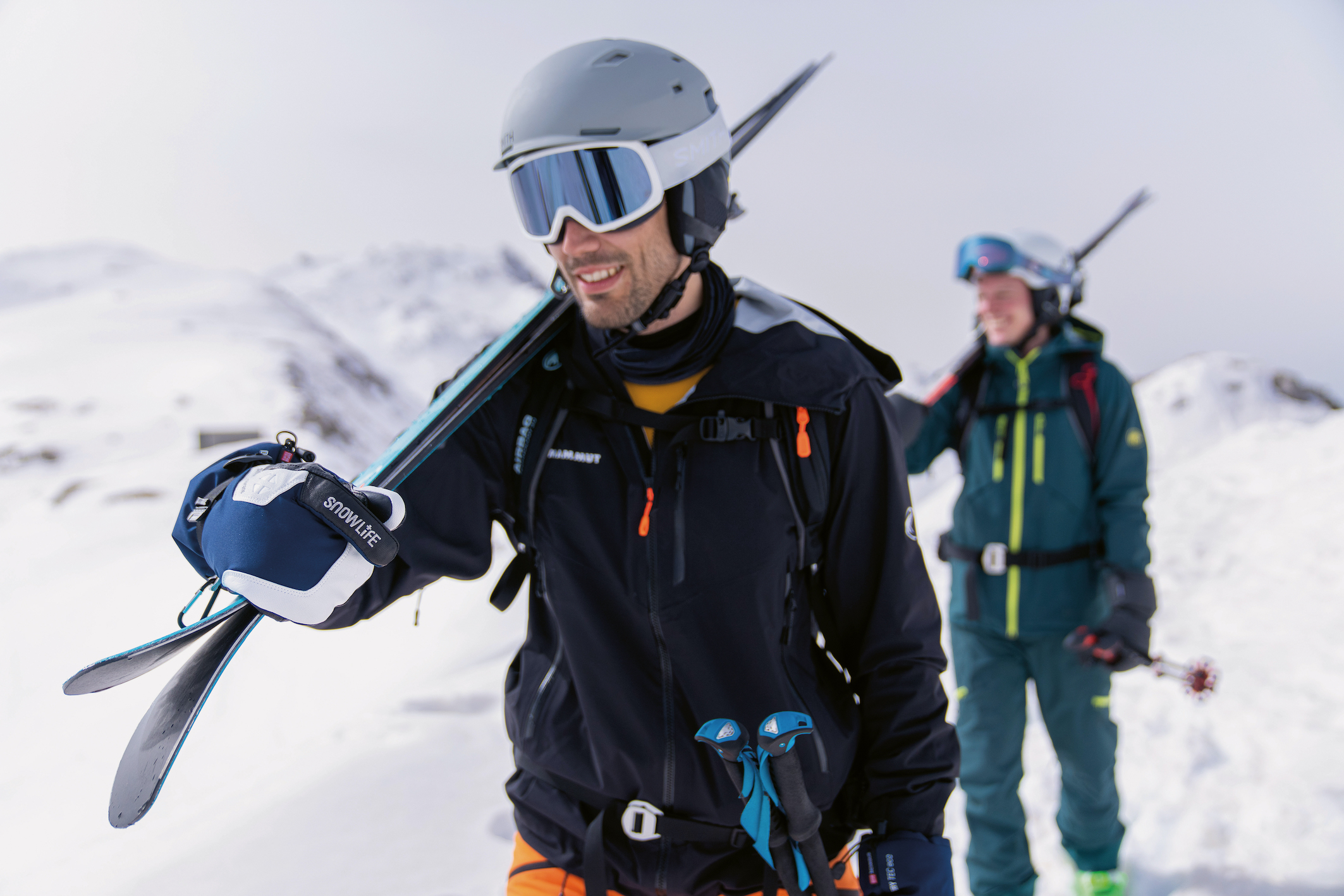 2017 Nuevos guantes de esquí para hombre, guantes de Snowboard, guante