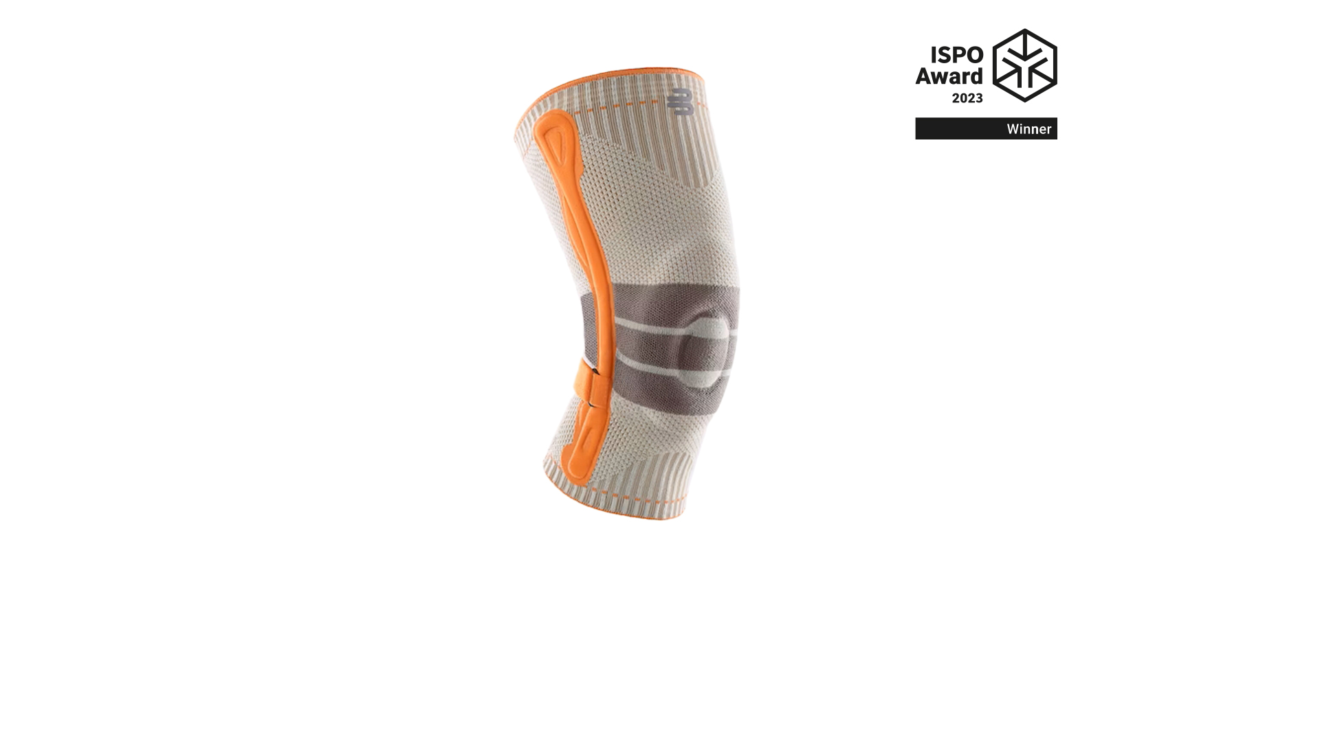 The Bauerfeind Sports Outdoor Knee Support won the 2023 ISPO Award.