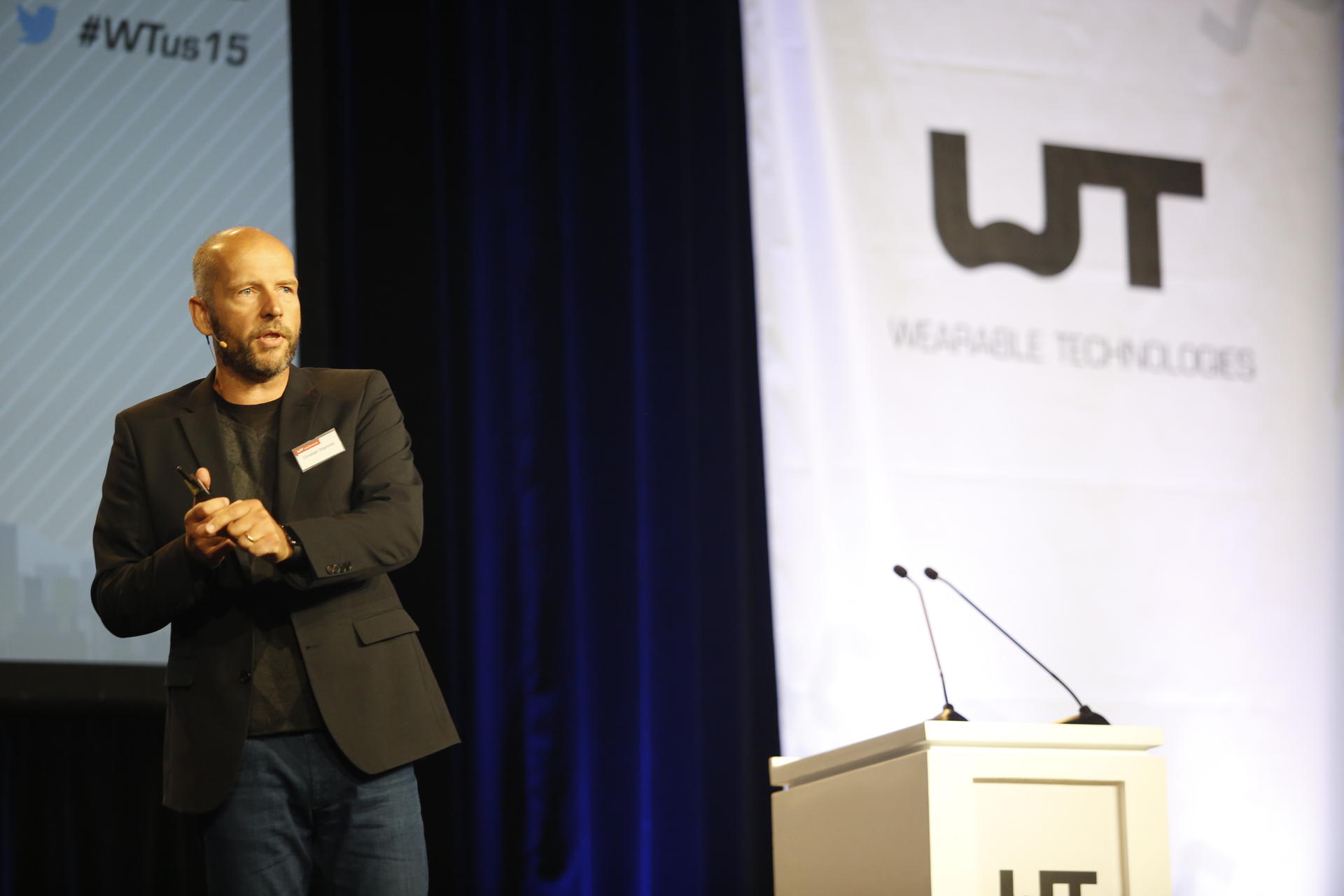 mb-Stammel-Vortrag Einer, der weiß wie sich der Wearable-Markt entwickelt: Christian Stammel ist CEO von Wearable Technologies.