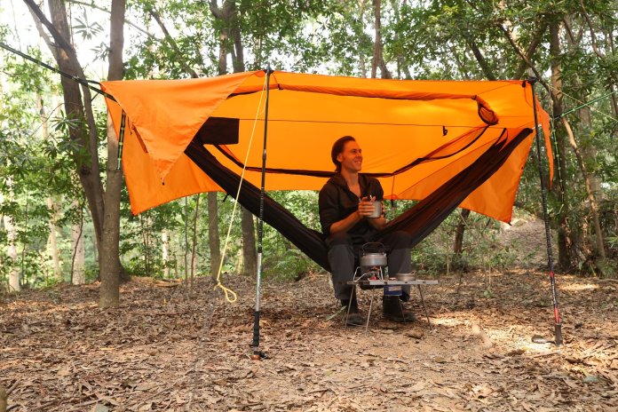 Hammock with tent cover shop