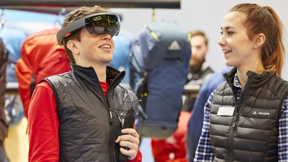 Electronics are a big trend in sporting goods.