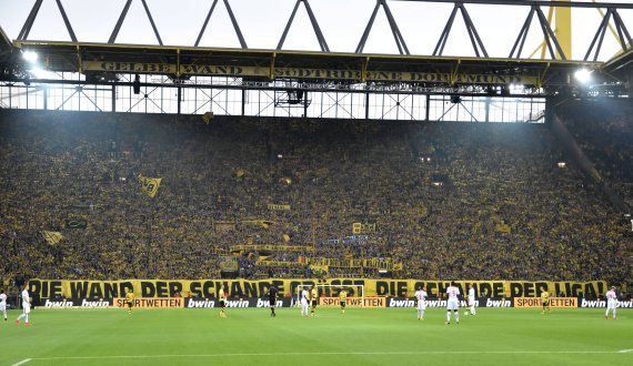25,000 people stand in Borussia Dortmund’s south stand at Bundesliga games. Sebastian Walleit is supposed to know all about the current trends of the BVB fan scene.