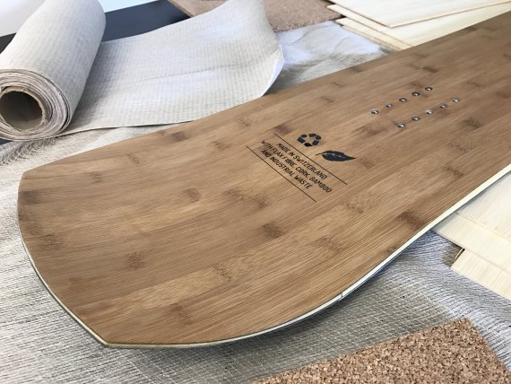 Anticonf uses – at first glance – unusual materials for their boards.