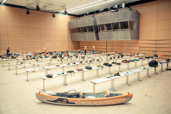 Source: ISPO Before the jury meeting: The products are waiting for their evaluation