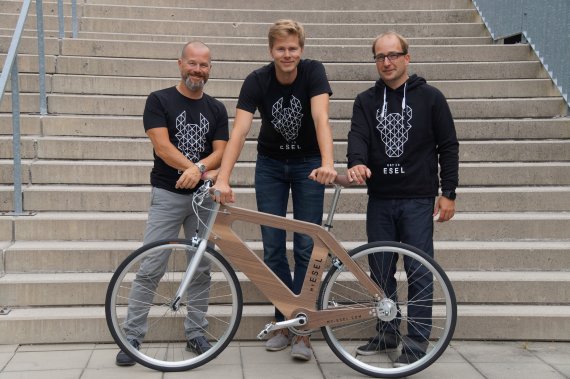 The three founders of My Esel (from left): Bernhard Lehner, Christoph Fraundorfer and Heinz Mayrhofer. The three founders of My Esel (from left): Bernhard Lehner, Christoph Fraundorfer and Heinz Mayrhofer.