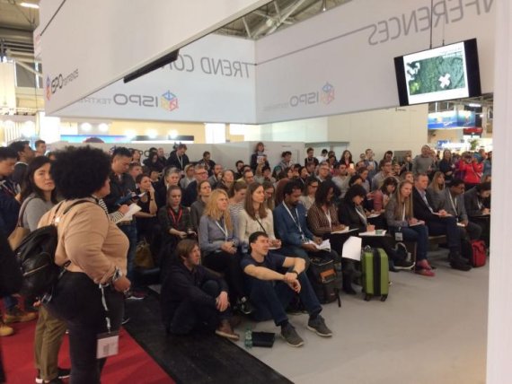 Die ISPO Textrends-Konferenzen haben sich auf der ISPO zu einem regelrechten Publikumsmagneten entwickelt.