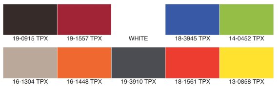 The core color palette fall/winter 19/20