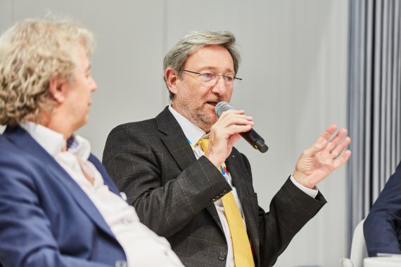 Walter Eichendorf von der Deutschen Gesetzlichen Unfallversicherung: „Doof, wer das nicht macht“. Walter Eichendorf von der Deutschen Gesetzlichen Unfallversicherung: „Doof, wer das nicht macht“.